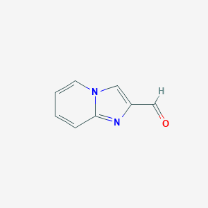 molecular formula C8H6N2O B038260 Imidazo[1,2-a]pyridine-2-carbaldehyde CAS No. 118000-43-4