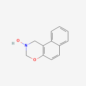 molecular formula C12H11NO2 B3826154 1H-naphtho[1,2-e][1,3]oxazin-2-ol CAS No. 59631-59-3