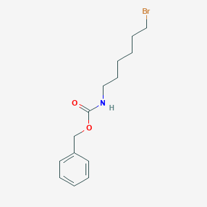 molecular formula C14H20BrNO2 B038270 Benzyl (6-bromohexyl)carbamate CAS No. 116784-97-5