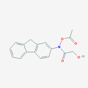 molecular formula C17H15NO4 B038275 N-Acetoxy-N-glycolyl-2-aminofluorene CAS No. 115227-95-7