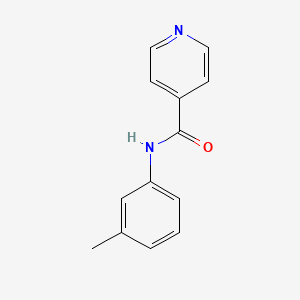 molecular formula C13H12N2O B3827734 N-(3-methylphenyl)pyridine-4-carboxamide CAS No. 5210-40-2