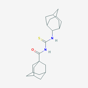 molecular formula C22H32N2OS B382778 N-(2-adamantyl)-N'-(1-adamantylcarbonyl)thiourea 