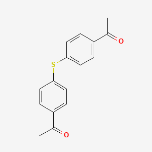 molecular formula C16H14O2S B3828002 Bis(4-acetylphenyl)sulfide CAS No. 2615-09-0