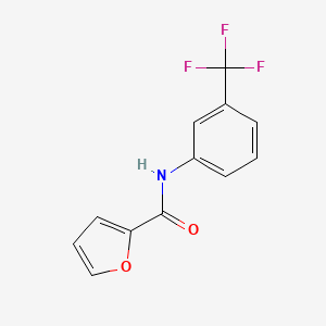molecular formula C12H8F3NO2 B3829254 N-[3-(trifluoromethyl)phenyl]furan-2-carboxamide CAS No. 1982-64-5