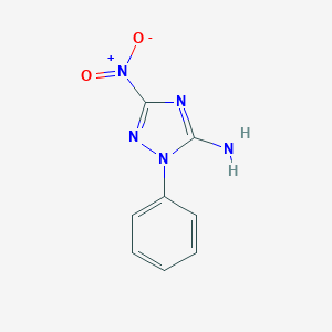 3-Nitro-1-phenyl-1H-1,2,4-triazol-5-ylamine