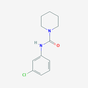 molecular formula C12H15ClN2O B3830664 N-(3-chlorophenyl)piperidine-1-carboxamide CAS No. 3023-72-1