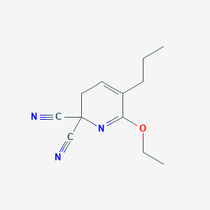 6-Ethoxy-5-propyl-3H-pyridine-2,2-dicarbonitrile