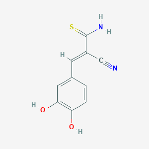 molecular formula C10H8N2O2S B038317 Tyrphostin 47 CAS No. 122520-86-9