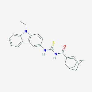 N-(1-adamantylcarbonyl)-N'-(9-ethyl-9H-carbazol-3-yl)thiourea