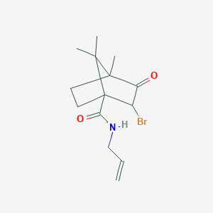 N-allyl-2-bromo-4,7,7-trimethyl-3-oxobicyclo[2.2.1]heptane-1-carboxamide
