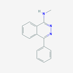 molecular formula C15H13N3 B3832766 N-methyl-4-phenylphthalazin-1-amine 