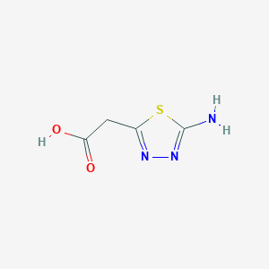 (5-Amino-[1,3,4]thiadiazol-2-yl)-acetic acid