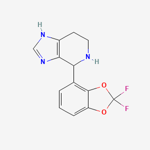 4-(2,2-difluoro-1,3-benzodioxol-4-yl)-4,5,6,7-tetrahydro-1H-imidazo[4,5-c]pyridine