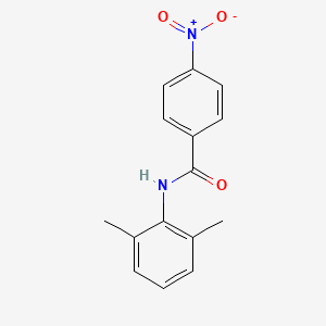 molecular formula C15H14N2O3 B3833547 N-(2,6-二甲基苯基)-4-硝基苯甲酰胺 CAS No. 64594-44-1