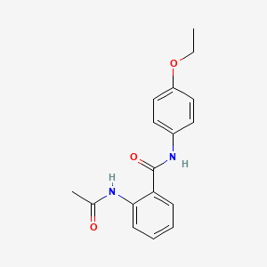 2-(acetylamino)-N-(4-ethoxyphenyl)benzamide