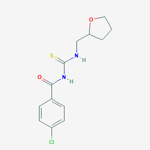 N-(4-chlorobenzoyl)-N'-(tetrahydro-2-furanylmethyl)thiourea