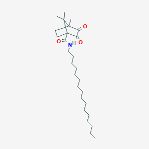 N-hexadecyl-4,7,7-trimethyl-2,3-dioxobicyclo[2.2.1]heptane-1-carboxamide