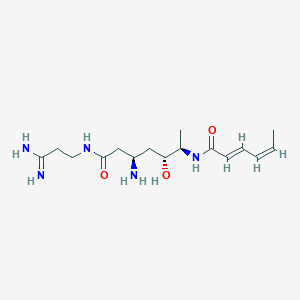 molecular formula C16H29N5O3 B038354 Sperabillin B CAS No. 111337-85-0