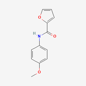 molecular formula C12H11NO3 B3835573 N-(4-methoxyphenyl)furan-2-carboxamide CAS No. 1982-65-6