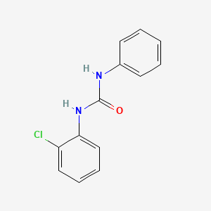 molecular formula C13H11ClN2O B3835922 Carbanilide, 2-chloro- CAS No. 2989-99-3