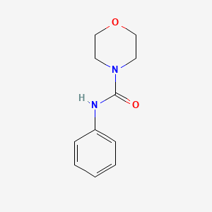 molecular formula C11H14N2O2 B3835959 N-phenylmorpholine-4-carboxamide CAS No. 4559-92-6