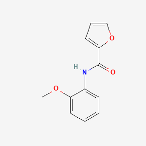 molecular formula C12H11NO3 B3836252 N-(2-methoxyphenyl)furan-2-carboxamide CAS No. 58050-50-3