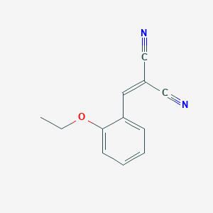 molecular formula C12H10N2O B3836722 2-(2-ethoxybenzylidene)malononitrile CAS No. 2826-31-5