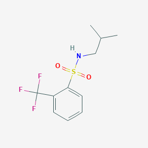 N-isobutyl-2-(trifluoromethyl)benzenesulfonamide
