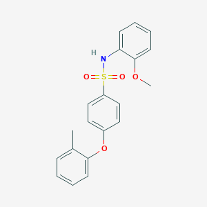 N-(2-methoxyphenyl)-4-(2-methylphenoxy)benzenesulfonamide