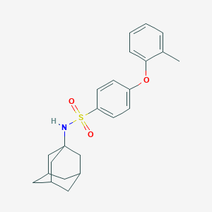 N-(1-adamantyl)-4-(2-methylphenoxy)benzenesulfonamide