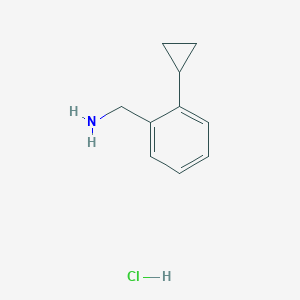 2-Cyclopropylbenzenemethanamine hydrochloride