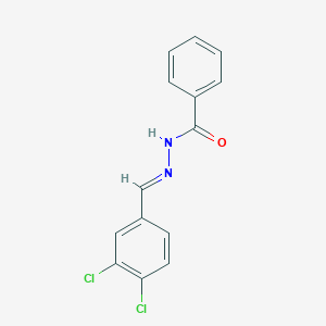 B3839072 N'-(3,4-dichlorobenzylidene)benzohydrazide CAS No. 39575-08-1