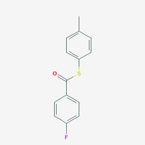 S-(4-methylphenyl) 4-fluorobenzenecarbothioate