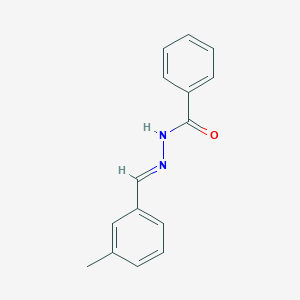 molecular formula C15H14N2O B3840673 N'-(3-methylbenzylidene)benzohydrazide 