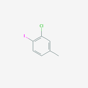 molecular formula C7H6ClI B038409 3-Chloro-4-iodotoluene CAS No. 116632-42-9