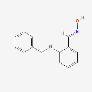 molecular formula C14H13NO2 B3840990 (E)-1-[2-(benzyloxy)phenyl]-N-hydroxymethanimine 