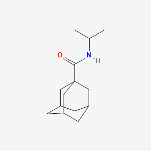 molecular formula C14H23NO B3842802 N-propan-2-yladamantane-1-carboxamide CAS No. 71458-39-4