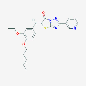 molecular formula C23H24N4O3S B384328 SALOR-INT L433292-1EA 