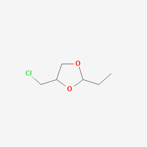 4-(Chloromethyl)-2-ethyl-1,3-dioxolane