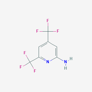 4,6-Bis(trifluoromethyl)pyridin-2-amine