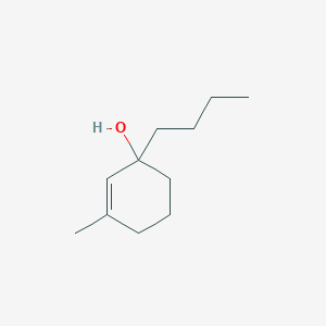 molecular formula C11H20O B038449 1-Butyl-3-methylcyclohex-2-en-1-ol CAS No. 122364-47-0