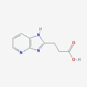 3-(1H-imidazo[4,5-b]pyridin-2-yl)propanoic acid