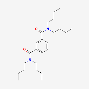 molecular formula C24H40N2O2 B3846289 1-N,1-N,3-N,3-N-tetrabutylbenzene-1,3-dicarboxamide 