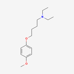 molecular formula C15H25NO2 B3846918 N,N-diethyl-4-(4-methoxyphenoxy)butan-1-amine 