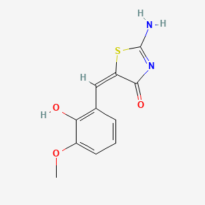 molecular formula C11H10N2O3S B3847896 UT-A1 inhibitor B2 