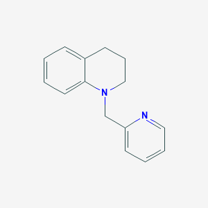 1-(pyridin-2-ylmethyl)-3,4-dihydro-2H-quinoline