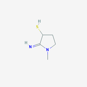 2-Imino-1-methylpyrrolidine-3-thiol