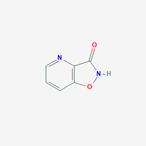 molecular formula C6H4N2O2 B038499 Isoxazolo[4,5-b]pyridin-3(2H)-one CAS No. 122019-40-3