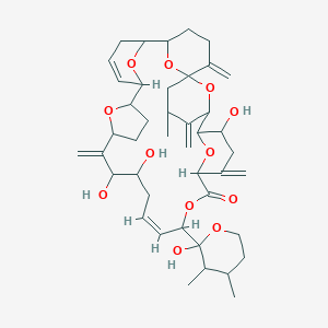 molecular formula C43H60O12 B038509 Goniodomin A CAS No. 112923-40-7