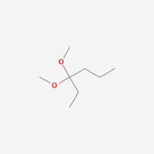 molecular formula C8H18O2 B038526 3,3-Dimethoxyhexane CAS No. 116549-34-9